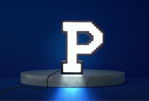WLWYB LEGO Lighting Letter P lightened up