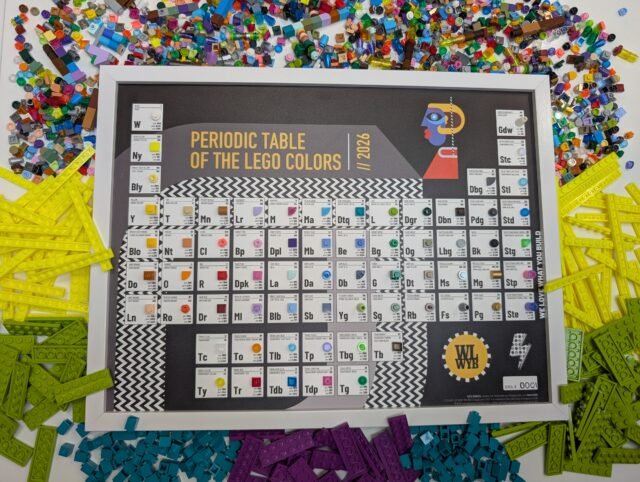 PERIODIC TABLE OF THE LEGO COLORS V5.0 thumbnail